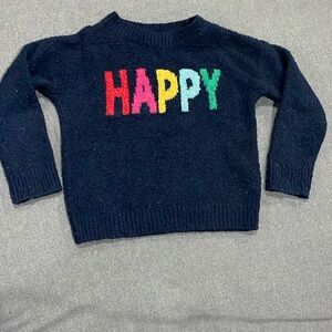 Gap Blue Happy Sweater